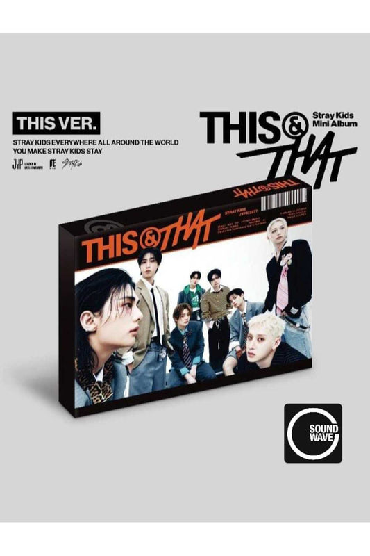 (Soundwave POB'lu) Stray Kids - [THIS & THAT] Album
