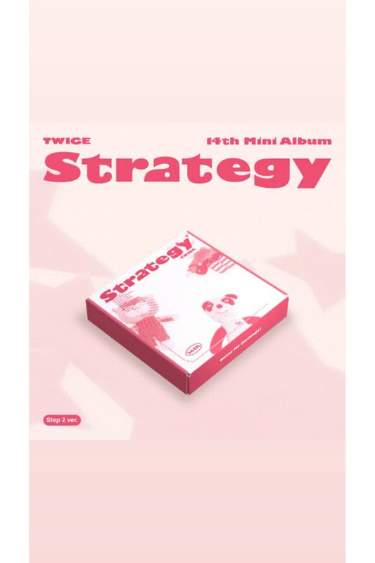 TWICE - 14th Mini Album [STRATEGY] (POB ) Album