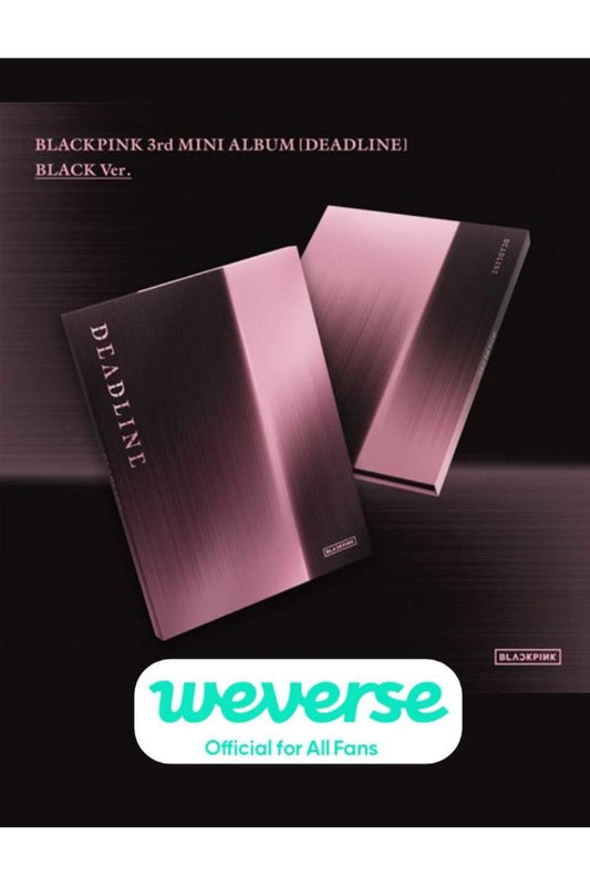 [WEVERSE POB'lu] BLACKPINK – 3rd MINI ALBUM [DEADLINE]