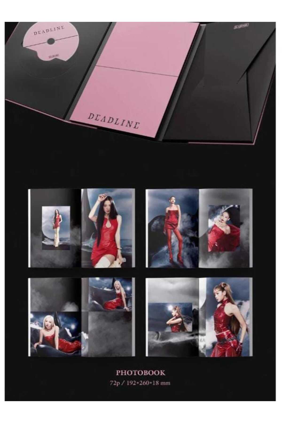 (Withmuu POB'lu) BLACKPINK - 3rd Album [DEADLINE] BLACK Ver.