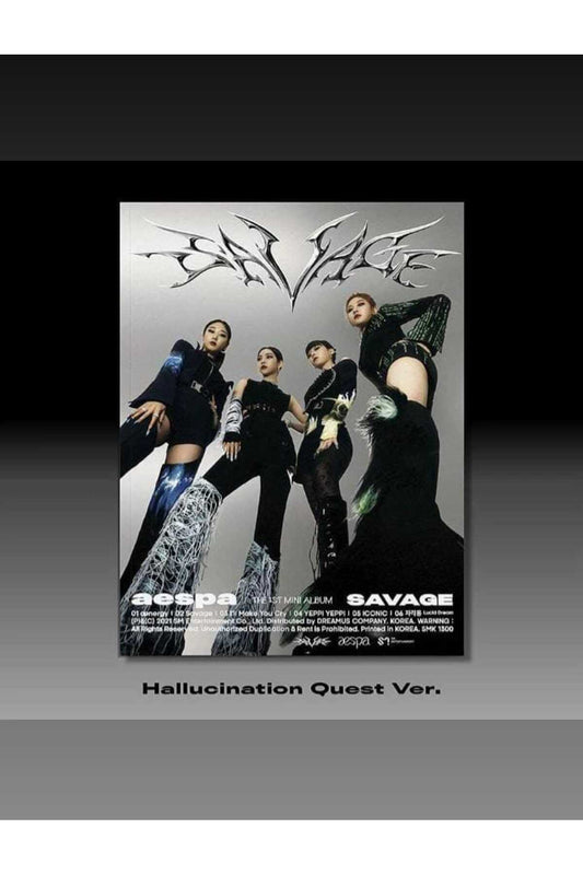 AESPA - SAVAGE (HALLUCINATION QUEST VER.) (1st Mini Album)