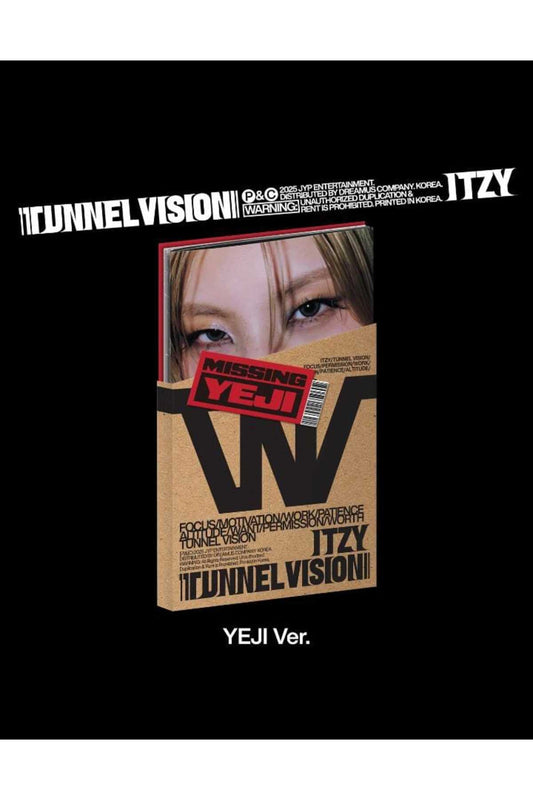 ITZY - [TUNNEL VISION] Member Ver. Album