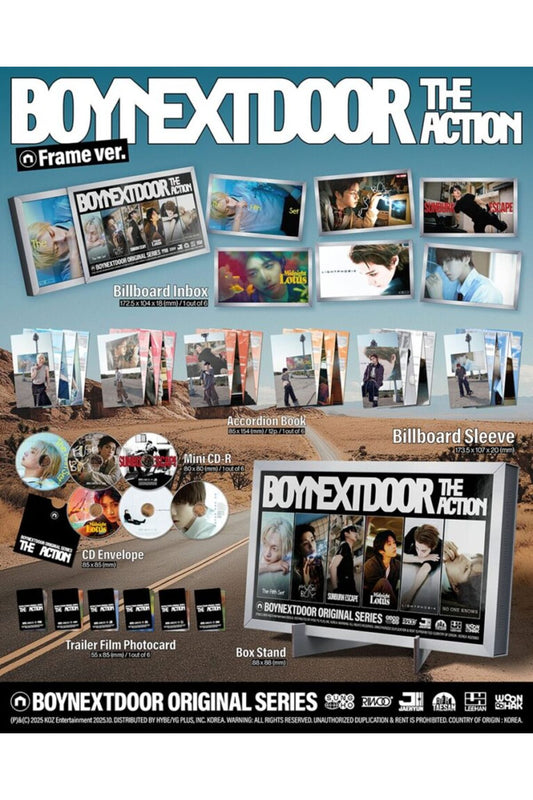 BOYNEXTDOOR – 5th EP [The Action] (Frame ver.) Album