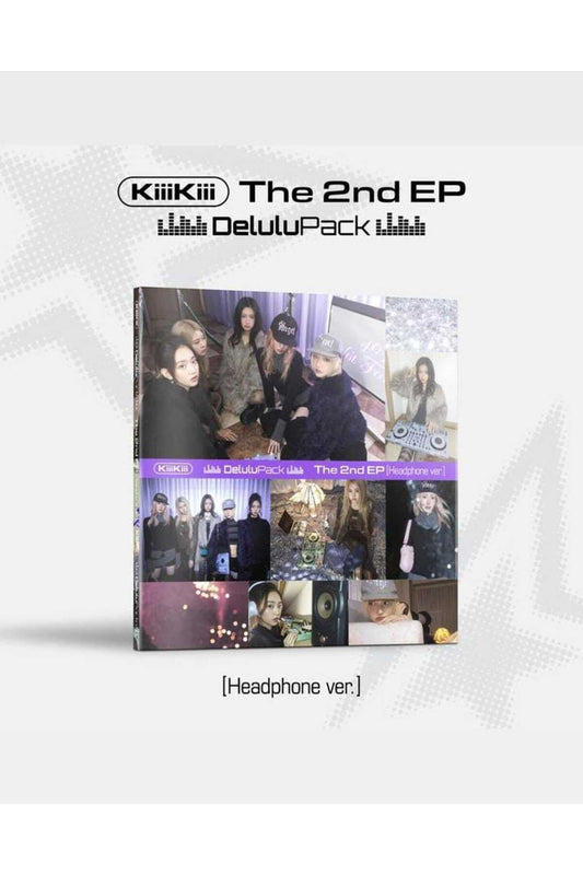 KiiiKiii - 2nd EP [Delulu Pack] Headphone. Version Album